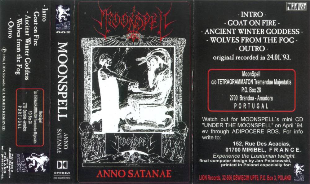 Under Satanae (2007) Moonspell