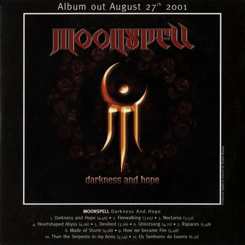 Darkness and Hope - promo cd